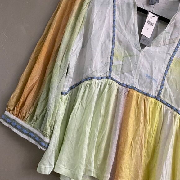 ANTHROPOLOGIE Blank Renata Tie Dyed Top - Picture 6 of 12